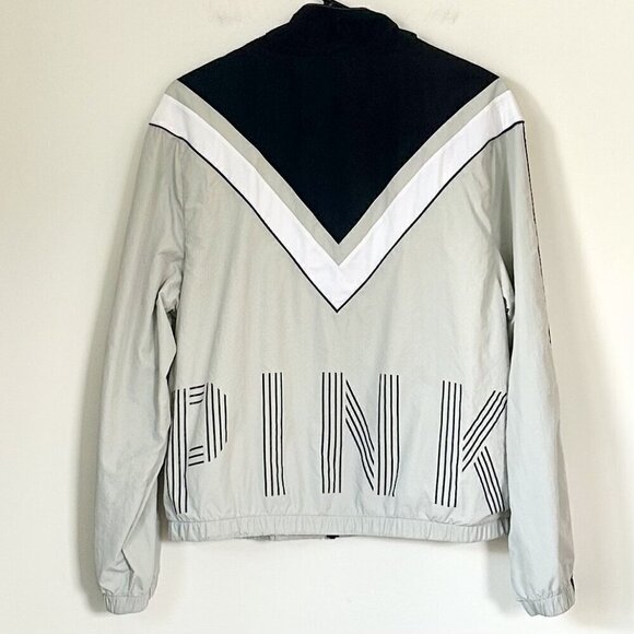 Victoria's Secret PINK Full Zip Windbreaker Jacket - Size M/L - Picture 5 of 5